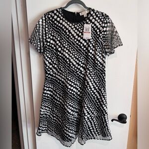 Michael Kors dress size 12, embroidered like flowers.